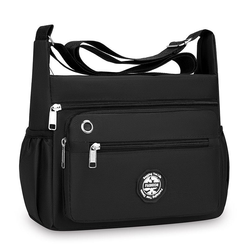 Sac à bandoulière femme multi-compartiments moderne 0