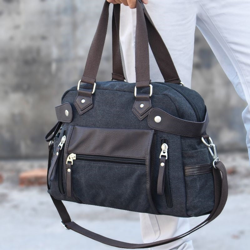 Sac à bandoulière multifonction pour homme avec compartiments multiples 1