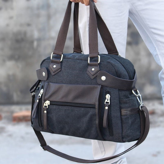 Sac à bandoulière multifonction pour homme avec compartiments multiples 1