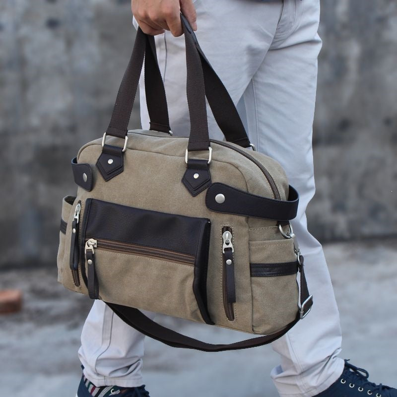 Sac à bandoulière multifonction pour homme avec compartiments multiples 2