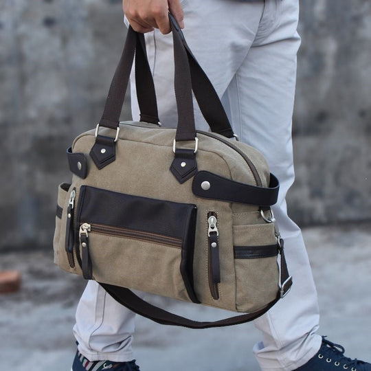 Sac à bandoulière multifonction pour homme avec compartiments multiples 2