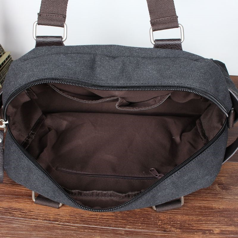 Sac à bandoulière multifonction pour homme avec compartiments multiples 3