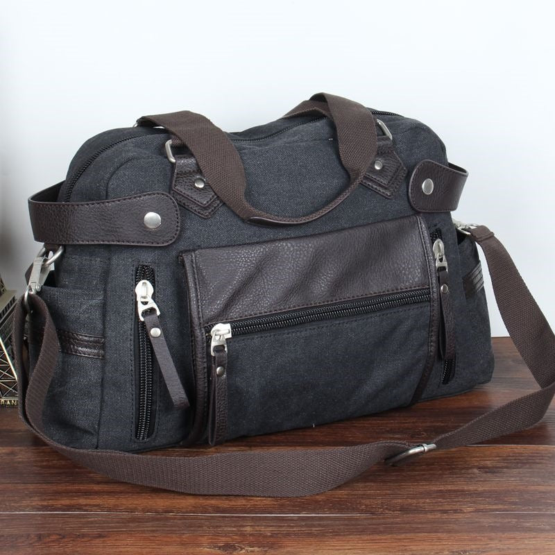 Sac à bandoulière multifonction pour homme avec compartiments multiples 7