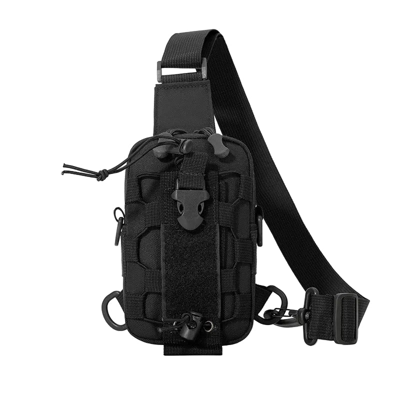 Sac à bandoulière multifonction pour homme style tactique 0