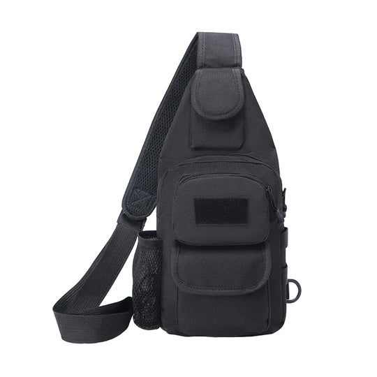 Sac à bandoulière multifonction pour homme style tactique 0