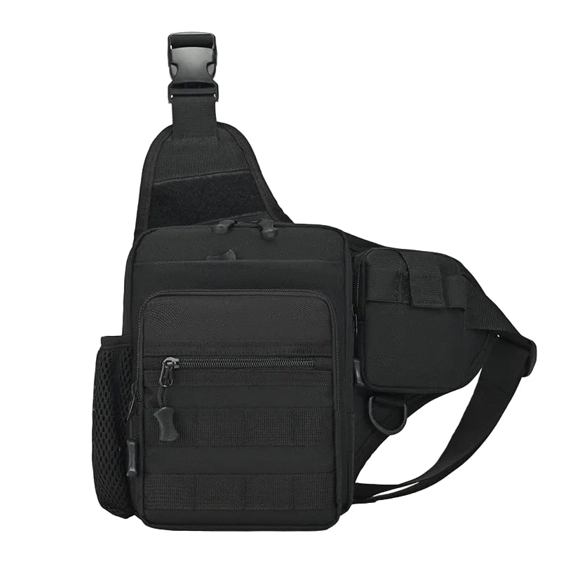 Sac à bandoulière multifonction pour homme style tactique 0