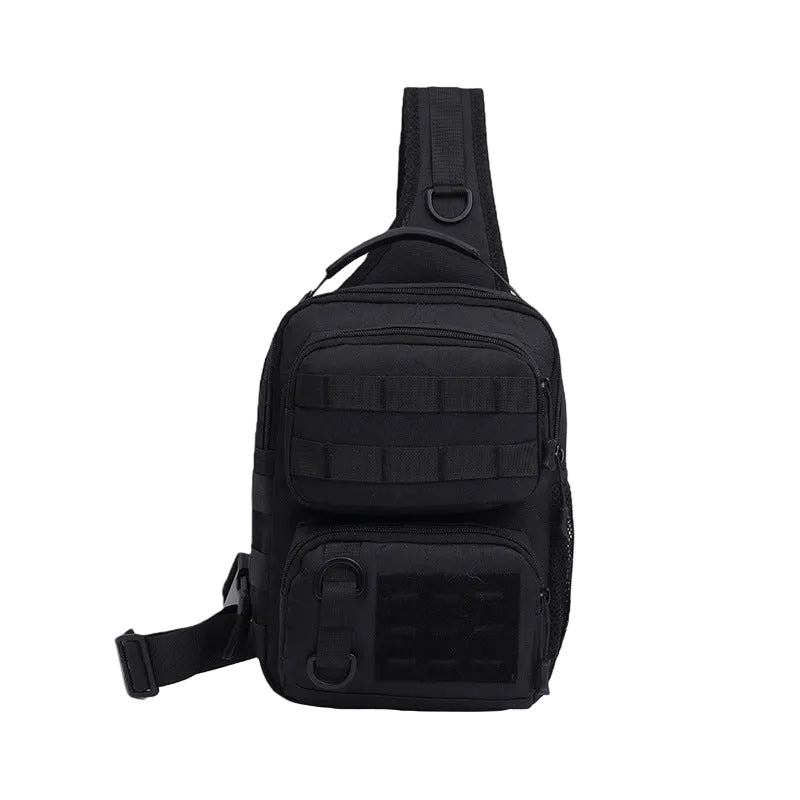 Sac à bandoulière multifonction pour homme style tactique 0