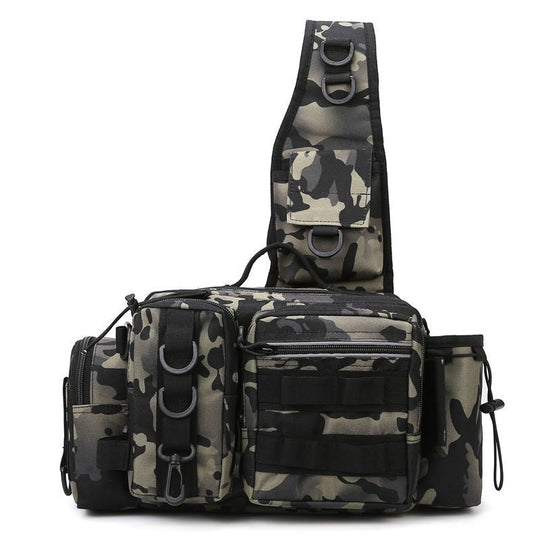Sac à bandoulière multifonction pour homme style tactique 2