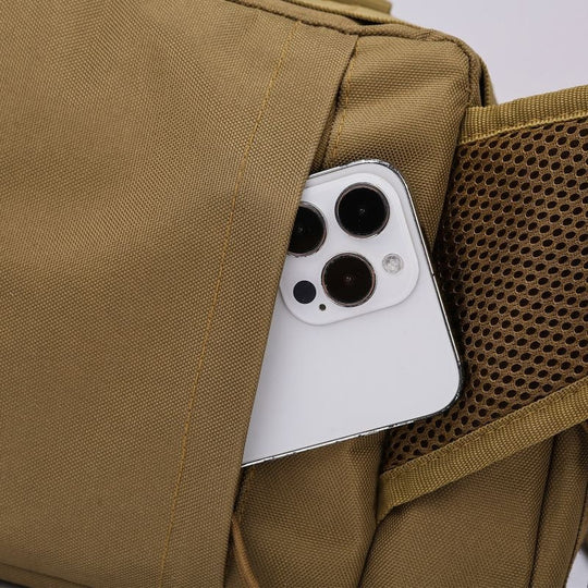 Sac à bandoulière multifonction pour homme style tactique 3