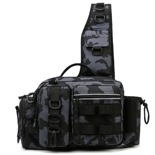 Sac à bandoulière multifonction pour homme style tactique 4