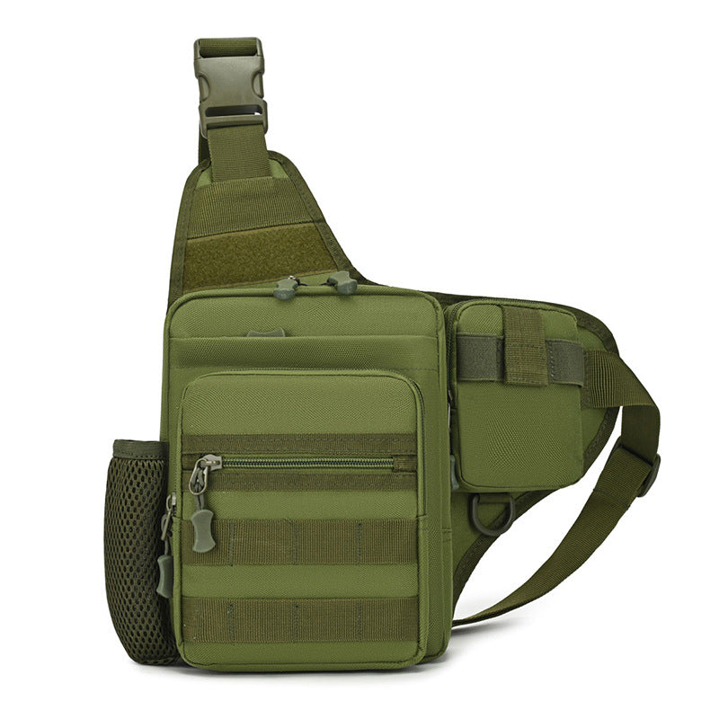 Sac à bandoulière multifonction pour homme style tactique 4