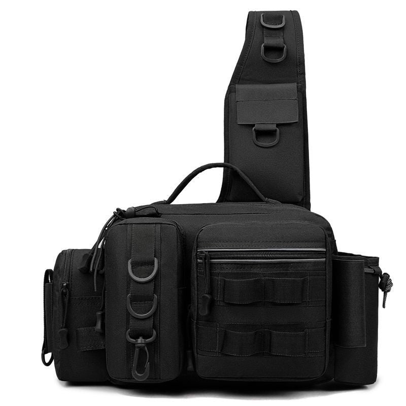 Sac à bandoulière multifonction pour homme style tactique 5
