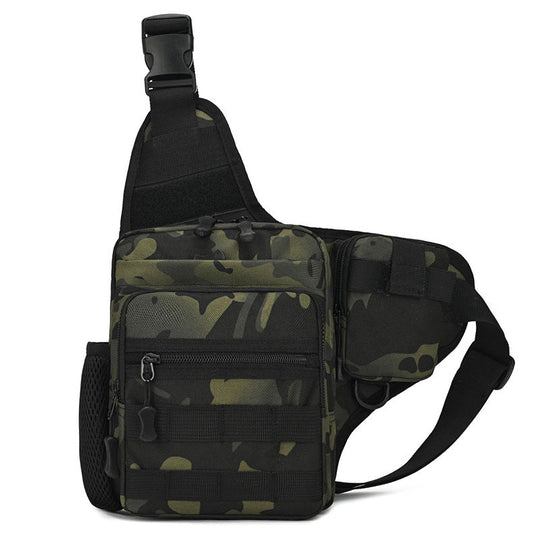 Sac à bandoulière multifonction pour homme style tactique 5