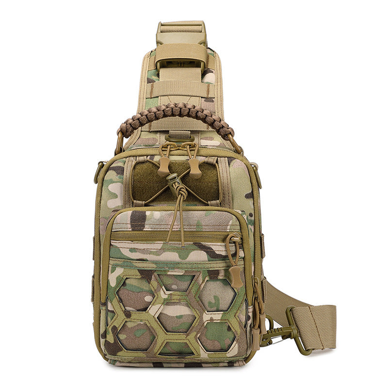 Sac à bandoulière polyvalent pour homme style tactique 3