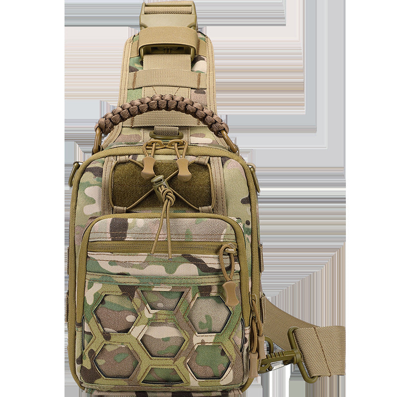 Sac à bandoulière polyvalent pour homme style tactique 4