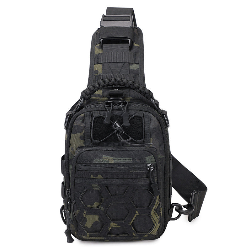 Sac à bandoulière polyvalent pour homme style tactique 5