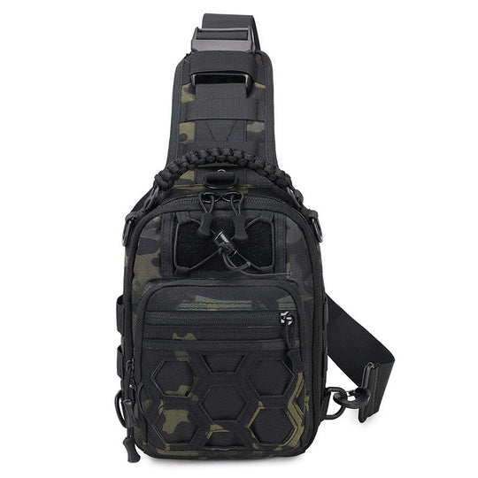 Sac à bandoulière polyvalent pour homme style tactique 5