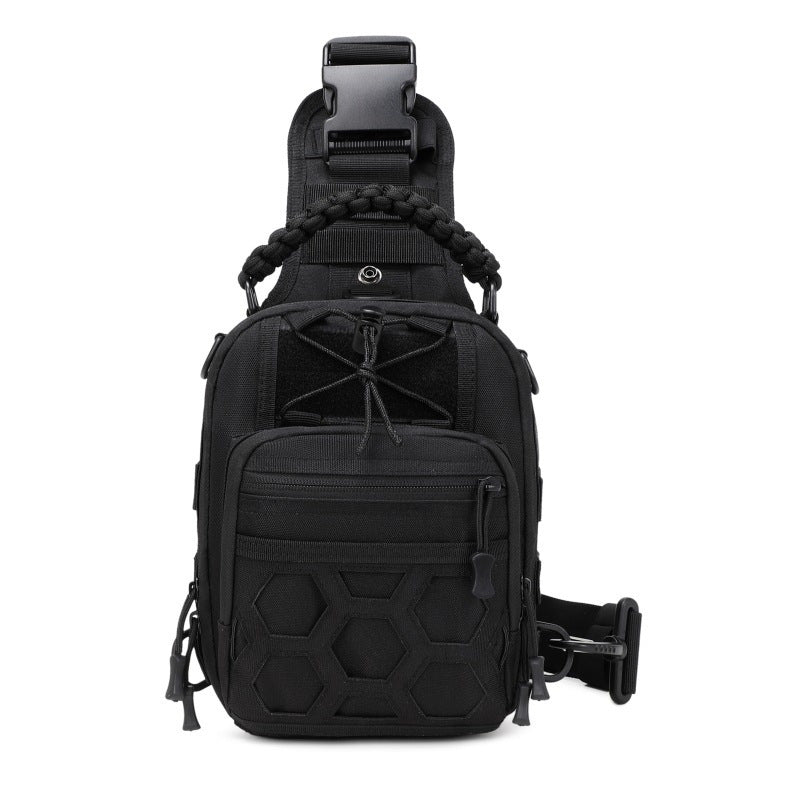 Sac à bandoulière polyvalent pour homme style tactique 6