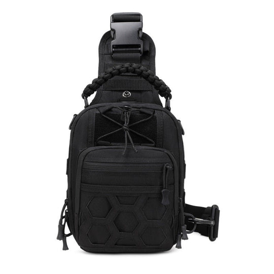 Sac à bandoulière polyvalent pour homme style tactique 6