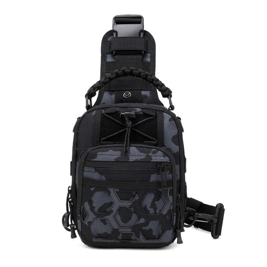 Sac à bandoulière polyvalent pour homme style tactique 7