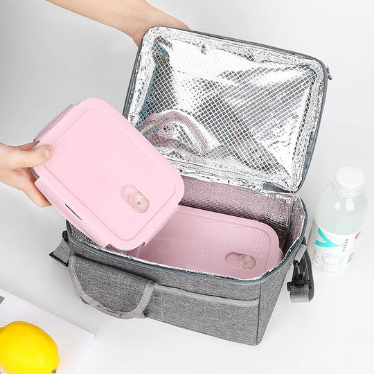 Sac à déjeuner isotherme pratique pour homme et femme 4