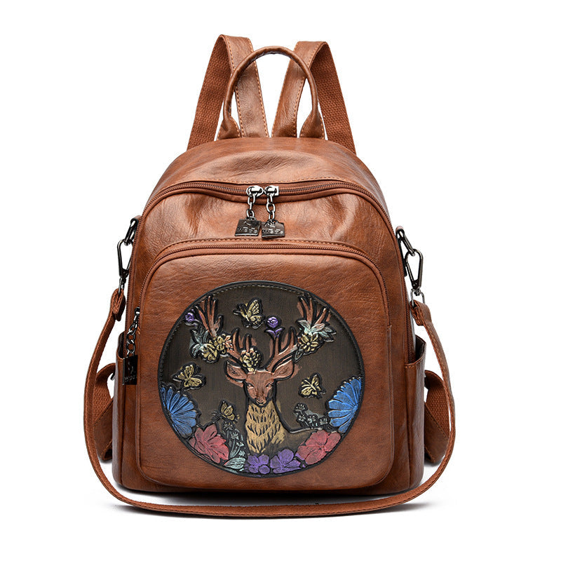 Sac à dos Femme Brodé Créatif 0