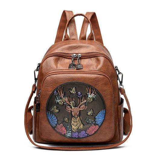 Sac à dos Femme Brodé Créatif 0
