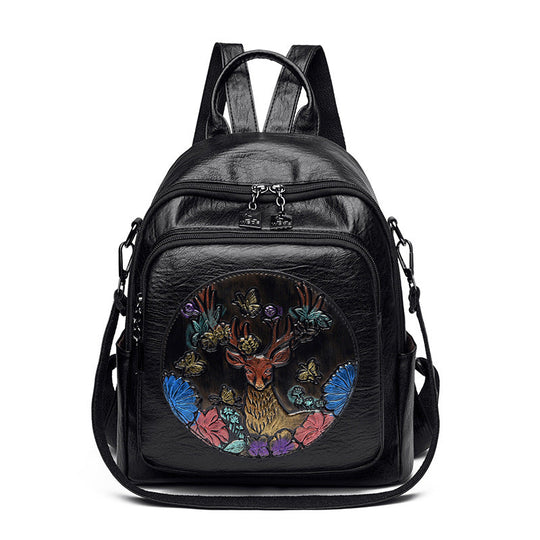 Sac à dos Femme Brodé Créatif 1