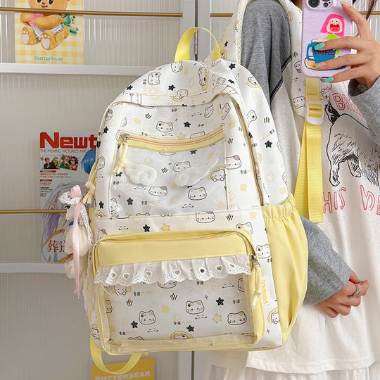 Sac à dos Femme Imprimé Dessin Animé Ludique 3