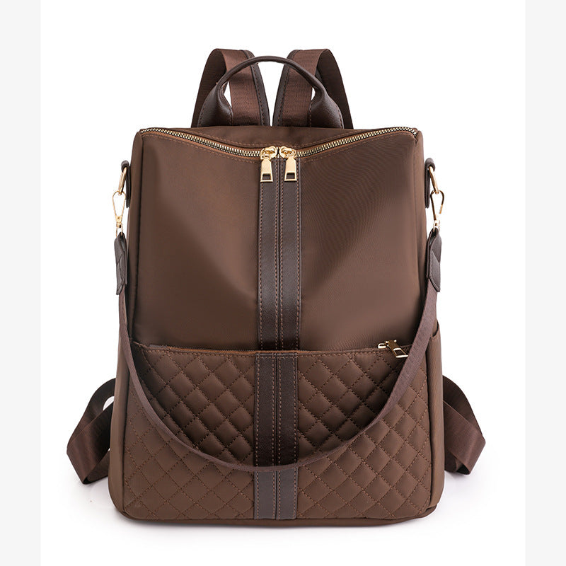 Sac à dos Femme Matelassé Multifonction avec Compartiments Ajustables 1