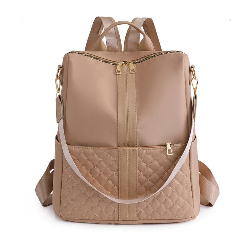 Sac à dos Femme Matelassé Multifonction avec Compartiments Ajustables 2