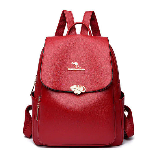 Sac à dos Femme Structuré Chic Moderne avec Compartiment pour Ordinateur Portable 2