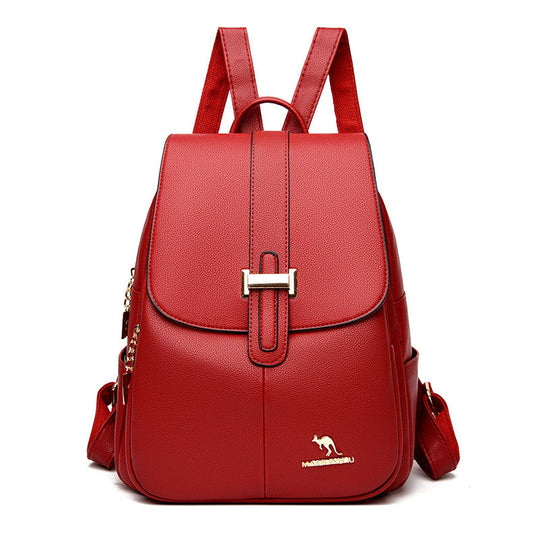 Sac à dos Femme Structuré Moderne avec Compartiments Multiples 0