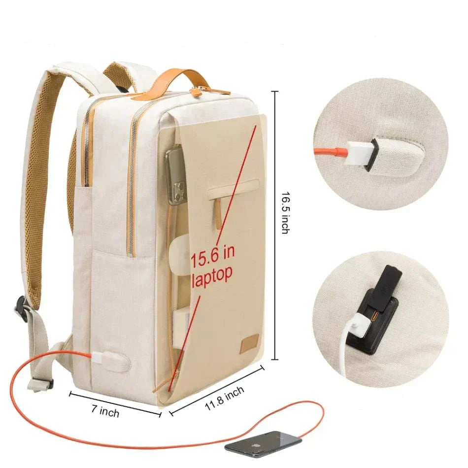 Sac à dos Homme Multifonctionnel avec Port de Chargement USB 6