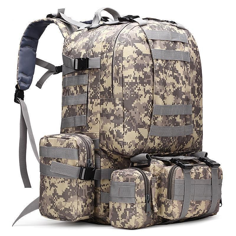 Sac à dos Homme Tactique Polyvalent avec Poches Modulaires 0