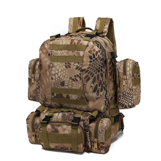 Sac à dos Homme Tactique Polyvalent avec Poches Modulaires 11