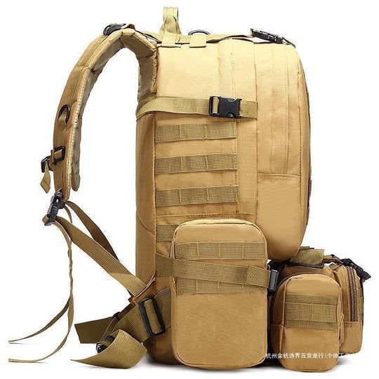 Sac à dos Homme Tactique Polyvalent avec Poches Modulaires 4