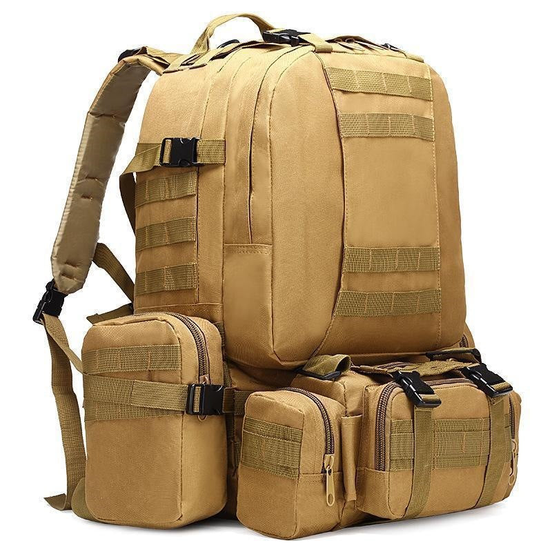 Sac à dos Homme Tactique Polyvalent avec Poches Modulaires 5