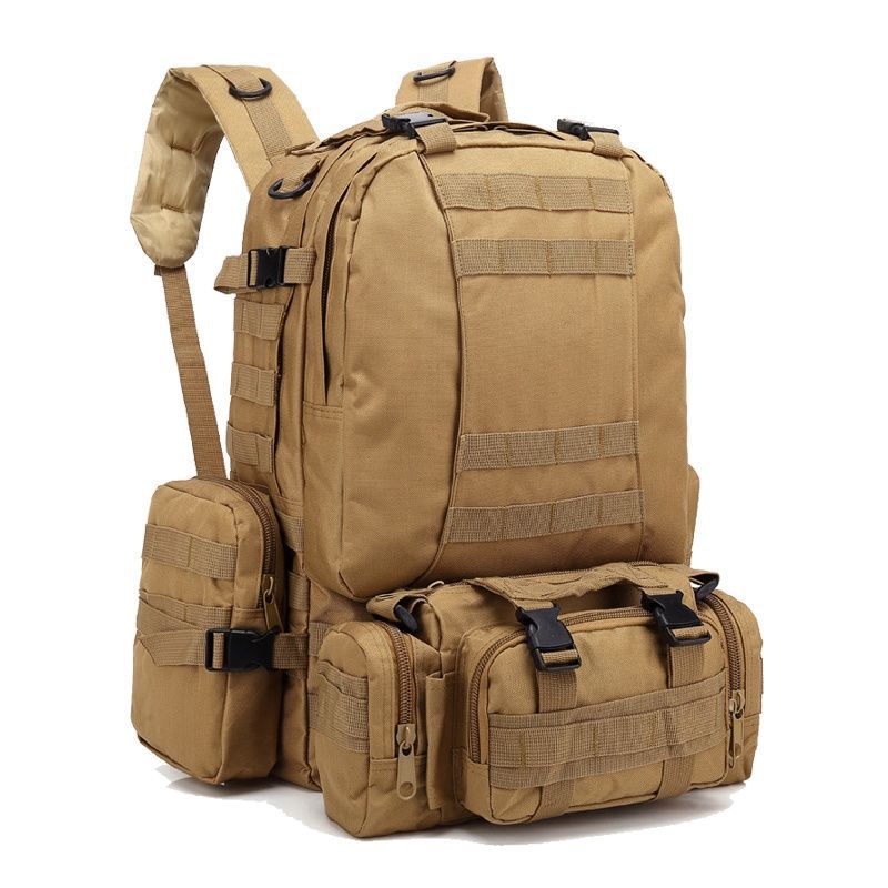 Sac à dos Homme Tactique Polyvalent avec Poches Modulaires 6
