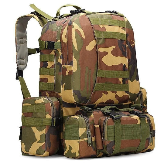 Sac à dos Homme Tactique Polyvalent avec Poches Modulaires 8