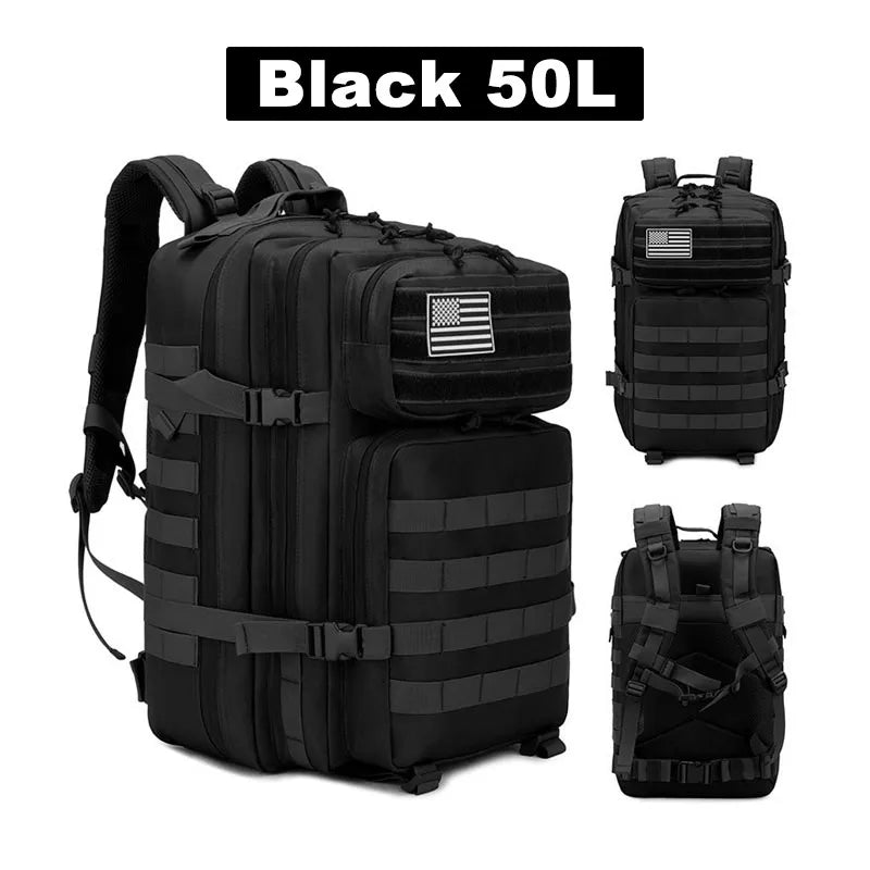 Sac à dos Tactique pour Hommes Grande Capacité 8