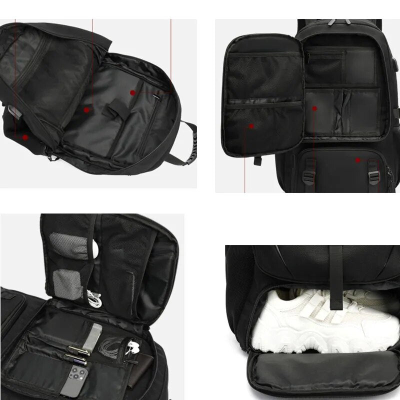 Sac à dos UrbanTrail Grande Capacité avec Port USB 4