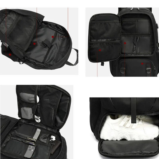 Sac à dos UrbanTrail Grande Capacité avec Port USB 4