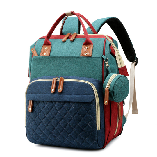 Sac à dos à langer 2 en 1 avec matelas à langer intégré 9