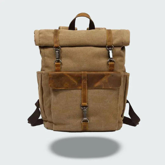 Sac à dos à roulettes pour hommes vintage 4
