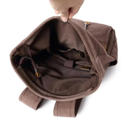Sac à dos à roulettes pour hommes vintage 6