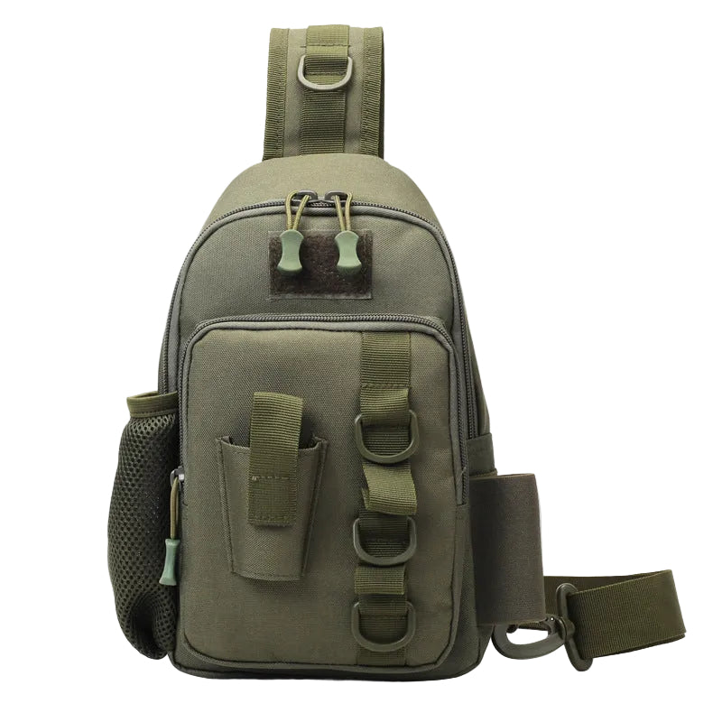 Sac à dos bandoulière multifonction pour homme style tactique 0