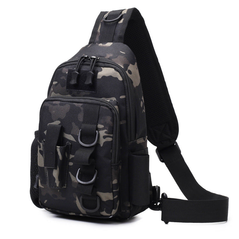 Sac à dos bandoulière multifonction pour homme style tactique 5