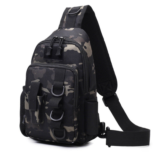 Sac à dos bandoulière multifonction pour homme style tactique 5