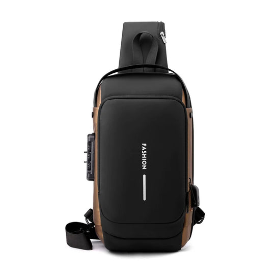 Sac à dos bandoulière polyvalent pour homme et femme style urbain 7